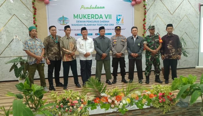 Kasat Binmas Polres Touna Hadiri Pembukaan MUKERDA VII DPD Wahdah Islamiyah Touna