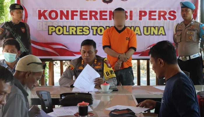 Miliki Sabu dan Obat THD, Dua Nelayan di Touna Ditangkap Polisi