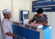 Penuhi Hak Warga Binaan, Lapas Ampana Optimalkan Pelayanan Besukan dan Titipan