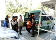 Sat Samapta Polres Touna Kawal Tahanan Ikuti Sidang di Pengadilan
