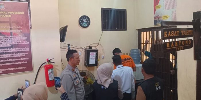 12 Tahanan Polres Salurkan Hak Suaranya pada Pemilu 2024