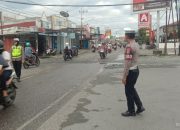 Strong Point Pagi, Satlantas Polres Touna Hadir di Tengah Masyarakat