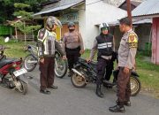 Operasi Keselamatan Tinombala 2024, Polres Touna Tilang 5 Pengendara Sepeda Motor