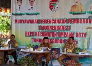 Kapolsek Ampana Kota Hadiri Musrenbang RKPD Kecamatan Ampana Kota tahun 2025