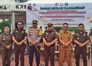 Bantu Kebutuhan Masyarakat di Bulan Ramadhan dan Jelang Idul Fitri Kejari dan Pemda Touna Gelar Pasar Murah