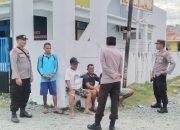 Pantau Aktivitas Masyarakat, Polsek Ampana Kota Laksanakan Patroli