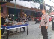 Patroli Jelang Berbuka Puasa, Polsek Ampana Kota Jaga Keamanan dan Ketertiban Masyarakat