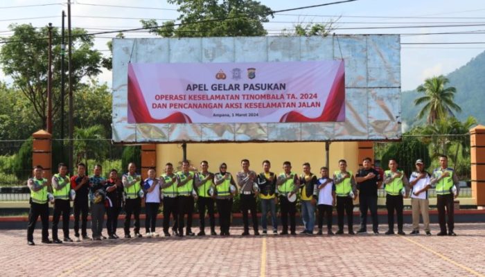 Wakapolres Touna Canangkan Aksi Keselamatan Jalan