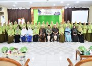 Wabup Ilham Hadiri Peringatan Isra Mi’raj Nabi Muhammad dan Pelantikan Pengurus Cabang Banaat Alkhairaat Touna