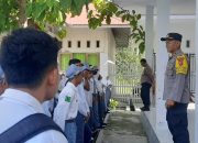 Sambang ke SMAN 2 Ampana Kota, Kapolsek Ampana Kota Berikan Himbauan ke para Siswa–Siswi