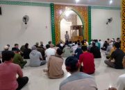 Warga Binaan Lapas Ampana Laksanakan Sholat Tarawih Berjamaah Di Mesjid Ulil Amri Dengan Khusuk