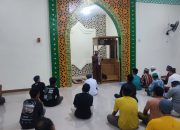 Dukung Spiritual Warga Binaan, Lapas Ampana Gelar Sholat Tarawih