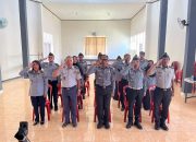 Lapas Ampana Ikuti Apel Pegawai dan Halal Bihalal Idul Fitri 1445 H Kemenkumham RI