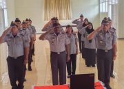 Kalapas Ampana dan Jajaran Ikuti Apel Kesiapan Pengamanan Idul Fitri 1445 H
