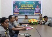 Lat Pra Operasi Ketupat Tinombala 2024, Kapolres Touna: Lakukan Deteksi Dini Arus Mudik dan Arus Balik