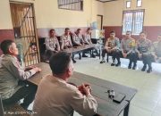 Kapolsek Ampana Kota Terima Kunjungan Supervisi Kabag SDM Polres Touna