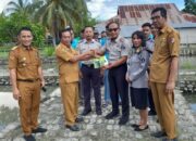 Lapas Ampana Terima Bantuan Bibit Sayuran dan Buah Dari Dinas Pertanian dan Ketahanan Pangan Touna