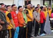 Meriahkan Hari Bhayangkara ke-78, Polres Touna Gelar Olahraga Bersama dan Pembagian Doorprize