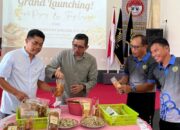 Kakanwil Kemenkumham Sulteng, Hermansyah Siregar Grand Launching Keripik dan Tauge Laspana
