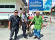 Lapas Kelas IIB Ampana Terima Bantuan Qurban Dari Wakil Bupati Touna