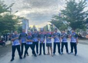 Petugas Lapas Ampana Ikut Ramaikan Olahraga Bersama HUT Bhayangkara ke-78