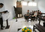 Pembinaan Rohani Rutin, WBP Kristen Lapas Ampana Ikuti Ibadah Minggu