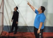 Perwira Piket Malam Ajak Petugas Jaga Kontrol Area Branggang Lapas Ampana