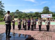 Pejabat Utama dan Kapolsek Jajaran Disertijab, Kapolres Touna: Laksanakan Apa Yang Menjadi Kebijakan Pimpinan Polri