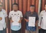 Lapas Ampana Bebaskan 2 Narapidana Melalui Hak Integrasi