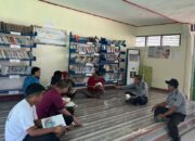 Kasi Binadik/Giatja dan Kasubsi Registrasi Lapas Ampana Pantau Langsung Kegiatan Literasi Warga Binaan