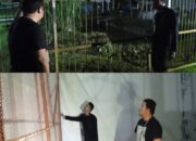 Kontrol Malam, Perwira Piket dan Regu Pengamanan Lapas Ampana Sisir Area Brandgang