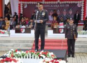 Polres Touna Gelar Upacara Peringatan HUT Bhayangkara ke-78