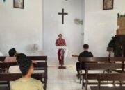Warga Binaan Lapas Ampana Laksanakan Ibadah Rabu Pagi