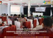 Bimbingan Teknis Mitigasi Penyelesaian Sengketa Pemilihan Serentak 2024