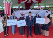 HUT RI ke-79, BPJS Ketenagakerjaan Cabang Touna Serahkan klaim Jaminan Kecelakaan Kerja Meninggal pada Ahliwaris