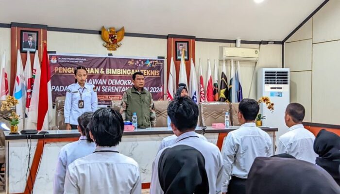 KPU Touna Kukuhkan 25 Relawan Demokrasi Pilkada Serentak 2024