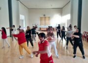 Senam Pagi Bersama WBP Blok Wanita Lapas Ampana