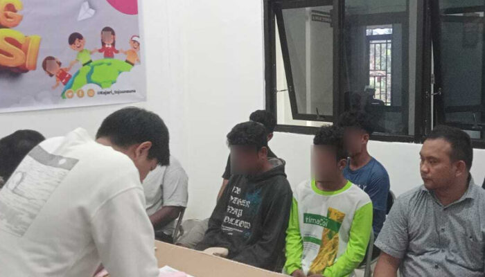 Berkas Perkara Lengkap, Satpolairud Polres Touna Limpahkan 5 Tersangka Kasus Pemburu Sirip Ikan Hiu Ke Kejaksaan