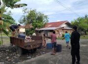 Jaga Lingkungan Tetap Bersih dan Sehat, Lapas Ampana Rutin Lakukan Pembuangan Sampah