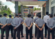 Pimpin Apel Pagi, Kalapas Ampana Tegaskan Komitmen Terhadap Peningkatan Kinerja dan Zero Halinar