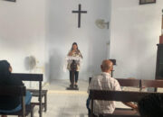 Tingkatkan Pembinaan Rohani, Warga Binaan Nasrani Ikuti Ibadah Rabu di Gereja Oikumene Lapas Ampana