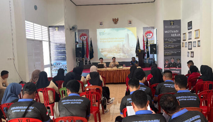 BSI KCP Ampana Sosialisasi Produk dan Layanan di Lapas Ampana
