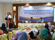 Buka Sosialisasi dan Diskusi Publik Ombudsman RI, Asisten Pemerintahan dan Kesra Harapkan Pelayanan Responsif, Transparan Dan Berintegritas.