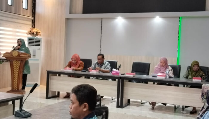 Dinas Sosial PPA Touna Gelar Evaluasi Penyusunan GAP dan GBS serta Rencana Tindak Lanjut