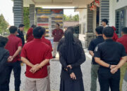 Evaluasi Kinerja Mingguan, Kalapas Ampana Pimpin Apel Pagi