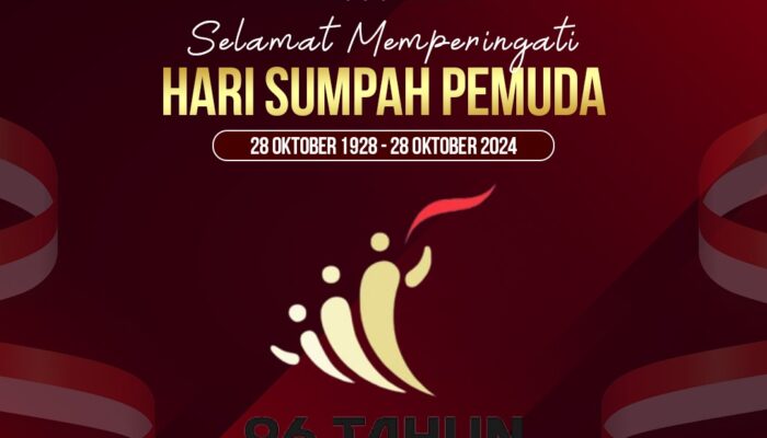 Segenap Keluarga Besar KPU Kabupaten Tojo Una-Una Mengucapkan Selamat Memperingati Hari Sumpah Pemuda