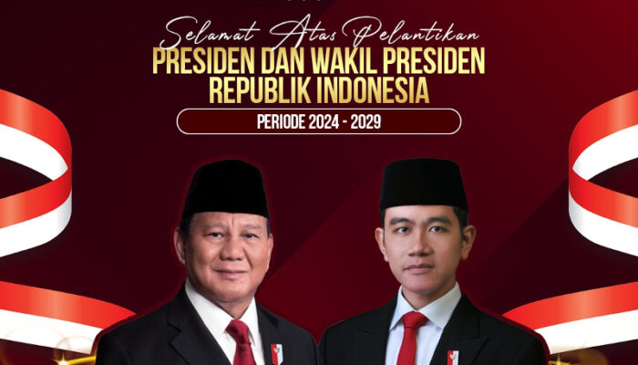 Keluarga Besar KPU Kabupaten Tojo Una-Una: Selamat Atas Pelantikan Presiden dan Wakil Presiden Republik Indonesia Periode 2024 – 2029