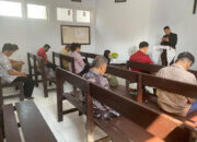 Penuhi Hak Warga Binaan, Lapas Ampana Gelar Ibadah Minggu