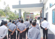 Pimpin Apel Pagi, Kalapas Ampana Tekankan Pentingnya Penerapan SOP dan Pembangunan Zona Integritas