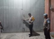 Pentingnya Logistik Pilkada, Wakapolres Touna Rutin Cek Personil Jaga Gudang Logistik KPU